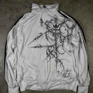 Ravenna Hand-Painted Adidas Track Jacket